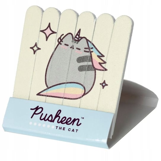 Puckator, Zestaw 6 mini pilniczków do paznokci Kot Pusheen Puckator