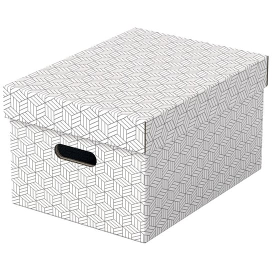 Pudełka Domowe Do Przechowywania, Rozmiar M, 3 Sztuki, Białe Esselte