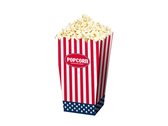 Pudełka na popcorn Flaga USA - 4 szt. Folat