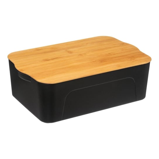 Pudełko 5FIVE SIMPLE SMART, czarne, 45x28,5x14 cm, 13,5 l 5five Simple Smart