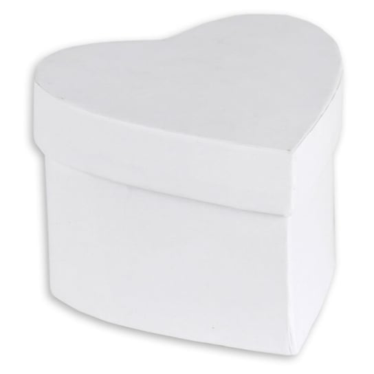 Pudełko białe, serce Rico Design GmbG & Co. KG