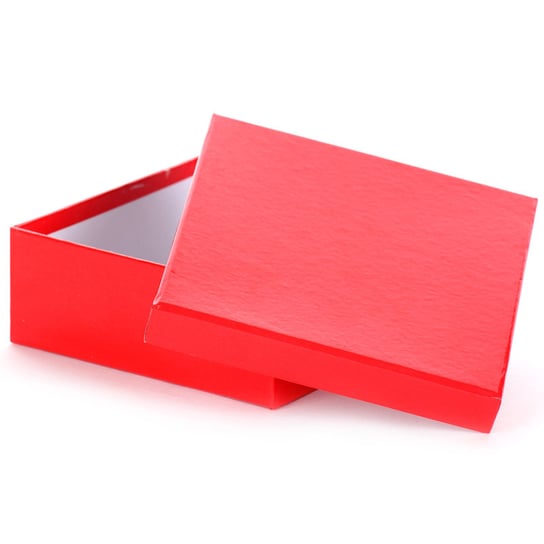 Pudełko, czerwone, 14x14 cm Present Time