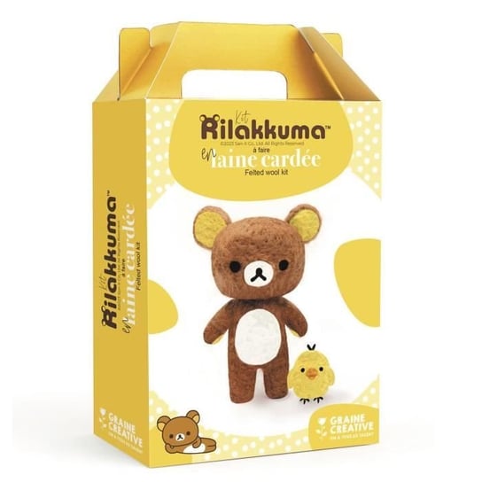 Pudełko DIY z wełny zgrzebnej Rilakkuma Inna marka