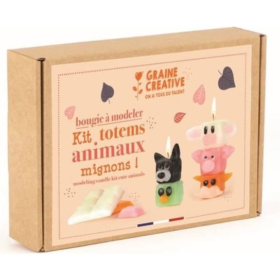 Pudełko dla dzieci - Świece modelarskie - Totemy zwierzęce Inna marka