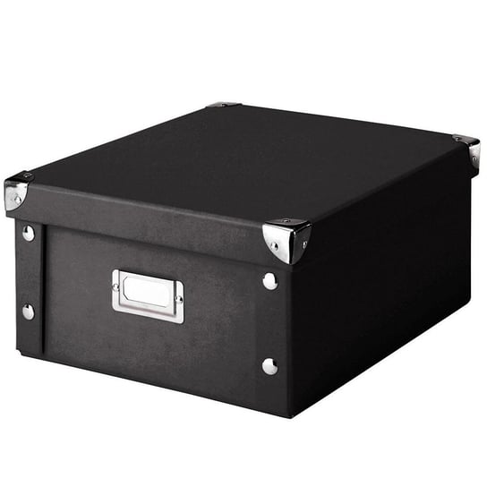 Pudełko do przechowywania ZELLER, czarne, 14x31x26 cm Zeller