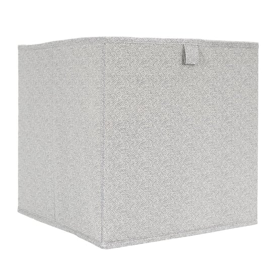 Pudełko do regału 30x30cm szare jasne Cube Intesi