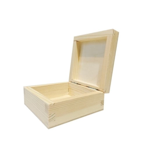 Pudełko drewniane kwadratowe 14x14x7cm skrzynkizdrewna