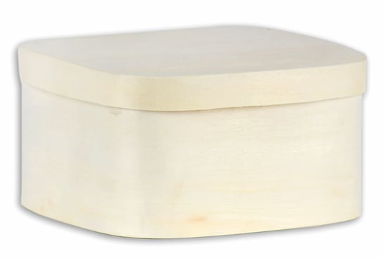 Pudełko drewniane, kwadratowe Empik