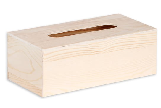 Pudełko drewniane na chusteczki Basic