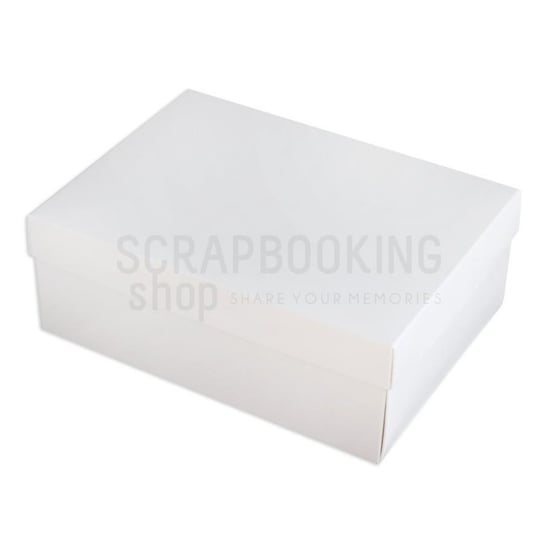 Pudełko Eco-Scrapbooking - BIAŁE - 18,5x24x4,5 Eco-scrapbooking