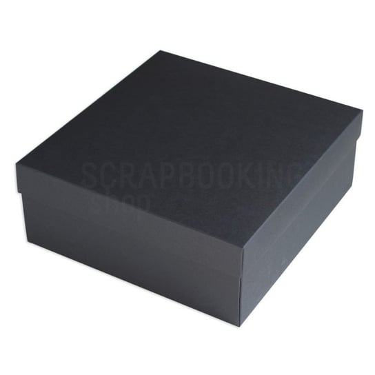 Pudełko Eco-Scrapbooking - CZARNE 22x21x8,5 Eco-scrapbooking