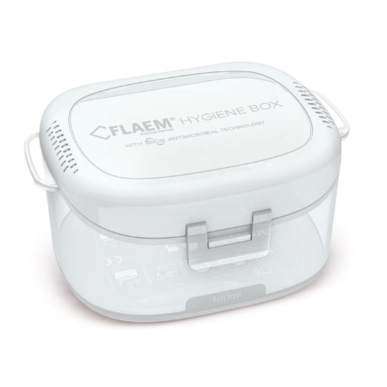 Pudełko Hygiene Box do dezynfekcji i przechowywania akcesoriów do inhalatora 4Neb i innych inhalatorów Flaem Flaem