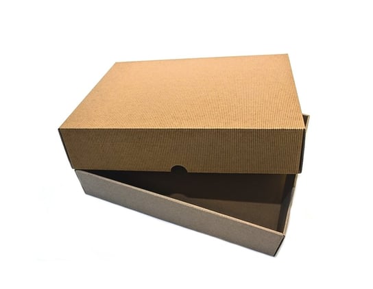 Pudełko karbowane wieczkowe, 450x350x70 mm Neopak