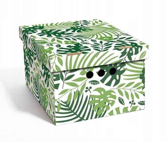 Pudełko kartonowe ozdobne dekoracyjne do pokoju salonu Tropik A4 Inna marka