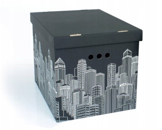 Pudełko kartonowe ozdobne dekoracyjne do szafy City XL Inna marka