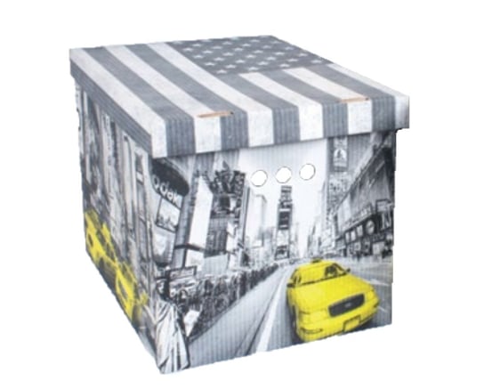 Pudełko kartonowe ozdobne dekoracyjne na ubrania NEW YORK XL Inna marka