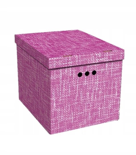 Pudełko kartonowe ozdobne dekoracyjne na ubrania Textile róż XL Inna marka