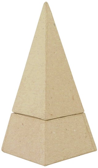 Pudełko Kształt Piramidy 7 X 7 X 16Cm Bt024, Decopatch Inny producent