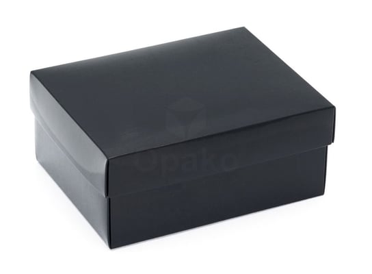 Pudełko laminowane, czarne, 25x18x7 cm Neopak