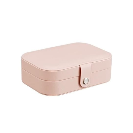 Pudełko na biżuterię 10x16 cm - Różowe Inna marka
