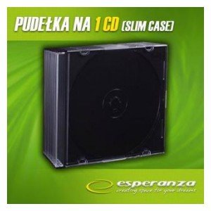 Pudełko na CD/DVD ESPERANZA, 10 szt. Esperanza