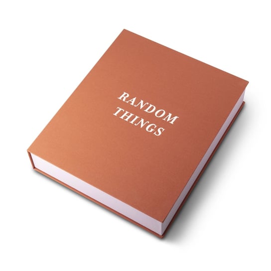 Pudełko na drobiazgi "Random Things" - pomarańczowe | PRINTWORKS Printworks