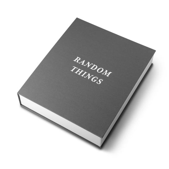 Pudełko na drobiazgi "Random Things" - szare | PRINTWORKS Printworks