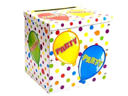 Pudełko na koperty z życzeniami, prezentami w baloniki - 1 szt. Folat