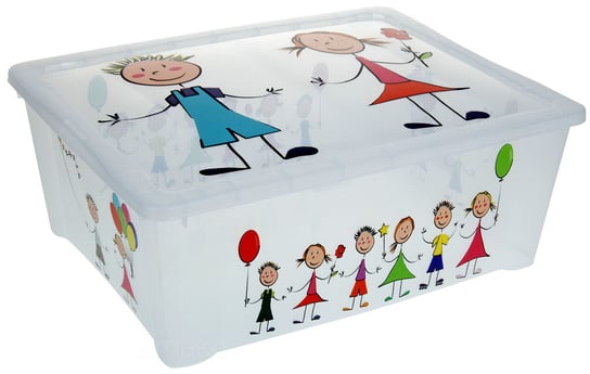 Pudełko na zabawki Kids, 25 l, 16x42x33 cm Inna marka