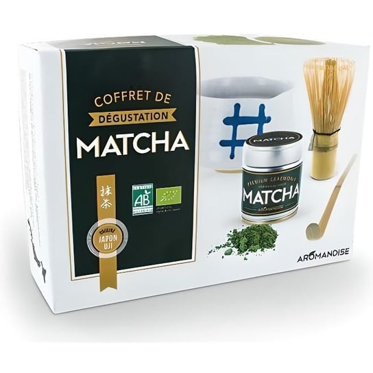 Pudełko odkrywcze ceremonii parzenia herbaty Matcha Pudełko do degustacji herbaty Matcha dla miłośników japońskiej herbaty lub Youdoit