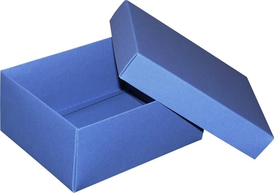 Pudełko ozdobne, niebieskie, 16x12,5x7 cm AWIH