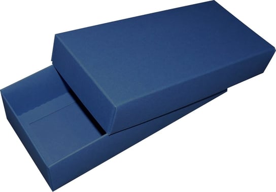Pudełko ozdobne, niebieskie, 18x8x4 cm AWIH