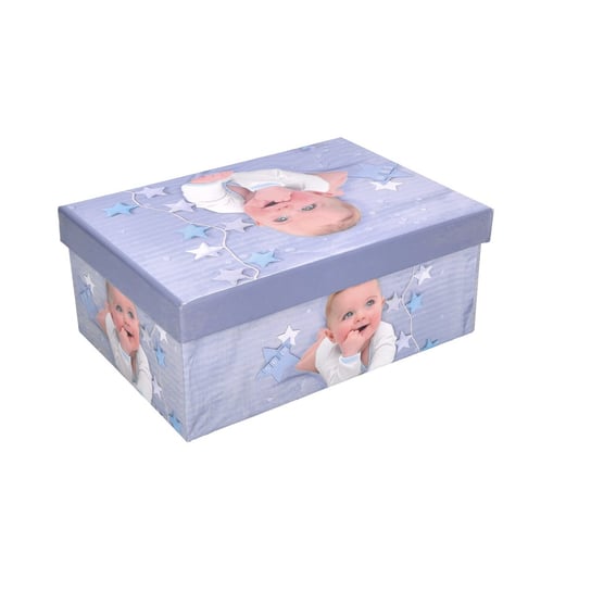 Pudełko ozdobne z nadrukiem dziecka 23x16,5x9,5cm ABC