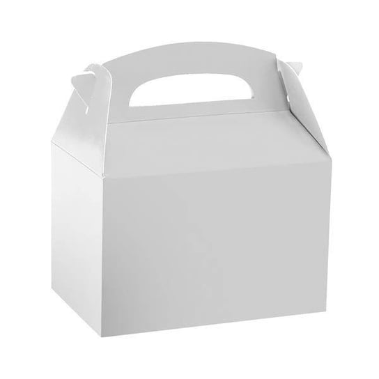 Pudełko Papierowe Białe Amscan