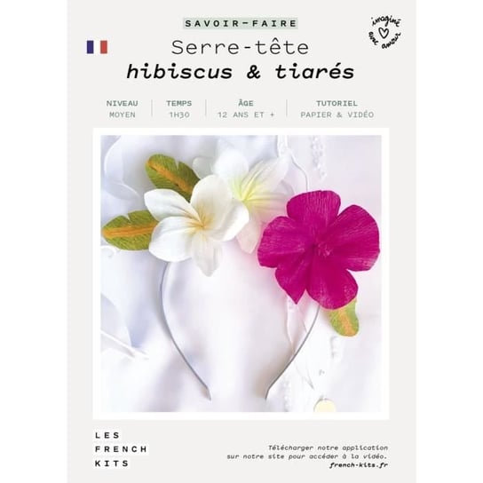 Pudełko papierowe DIY - Opaska z egzotycznym kwiatem Inna marka
