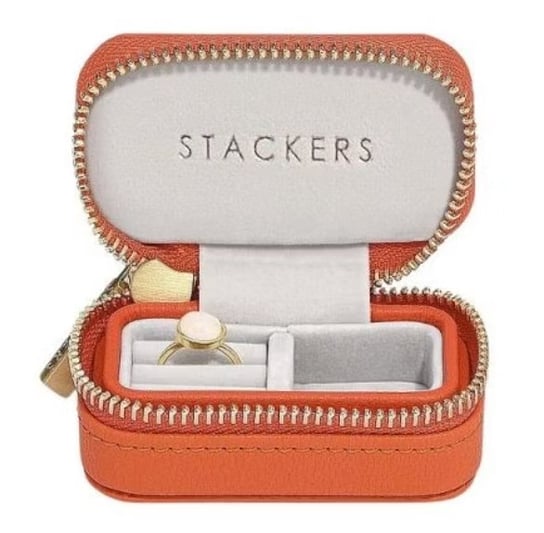 Pudełko podróżne na biżuterię Mini (pomarańczowe) Travel Stackers Stackers