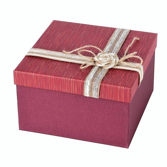 Pudełko prezentowe 20 x 20 x 12 cm RED VILLA ITALIA VILLA ITALIA