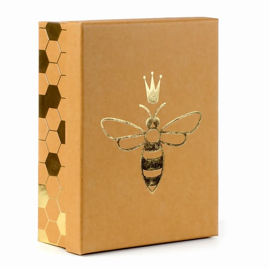 Pudełko prezentowe, Bee Happy, pszczółka, L Empik