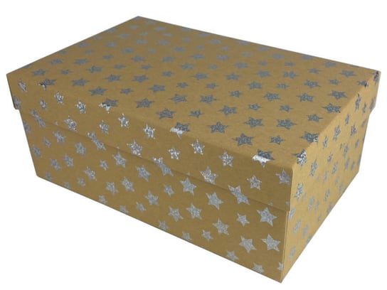 Pudełko Prezentowe - Holograficzne Gwiazdki - 15,3 x 23,5 x 9,5 cm Neopak