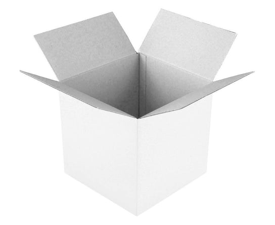 Pudełko prezentowe Karton klapowy 65x65x65 cm, biały, 1 szt. GODAN