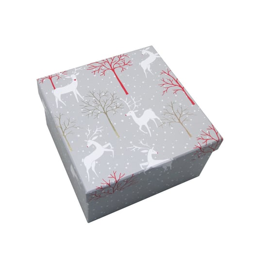 Pudełko prezentowe, kwadratowe, S, Magic Xmass Dalian Oriental