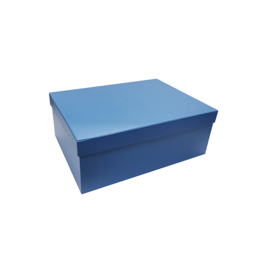 Pudełko prezentowe, niebieskie S Empik