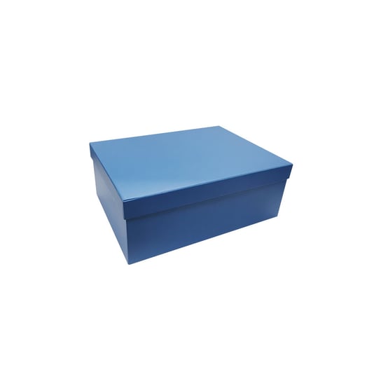 Pudełko prezentowe, niebieskie XS Empik