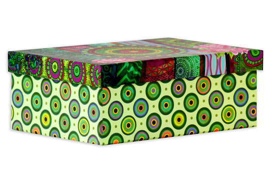 Pudełko prezentowe, Orient, zielony Empik