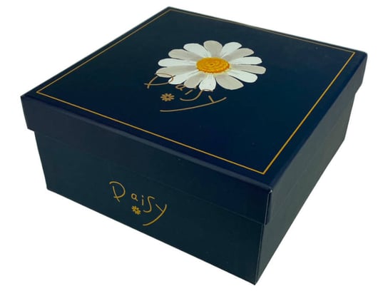 Pudełko Prezentowe Ozdobne - Daisy - 21x21x10 Neopak