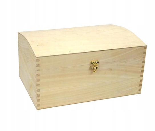 Pudełko skrzynka kufer drewniany 35x25x19cm PIRAT PEEWIT
