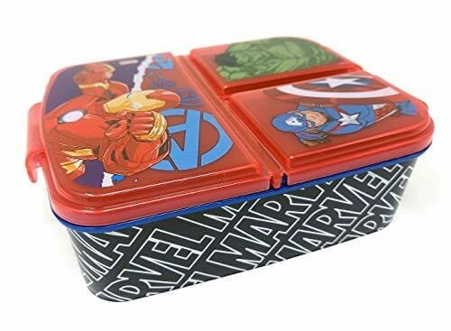 Pudełko Śniadaniowe Avengers Dla Dzieci Z 3 Przegródkami - Idealne Na Lunch Do Szkoły, Przedszkola I Czasu Wolnego Inny producent