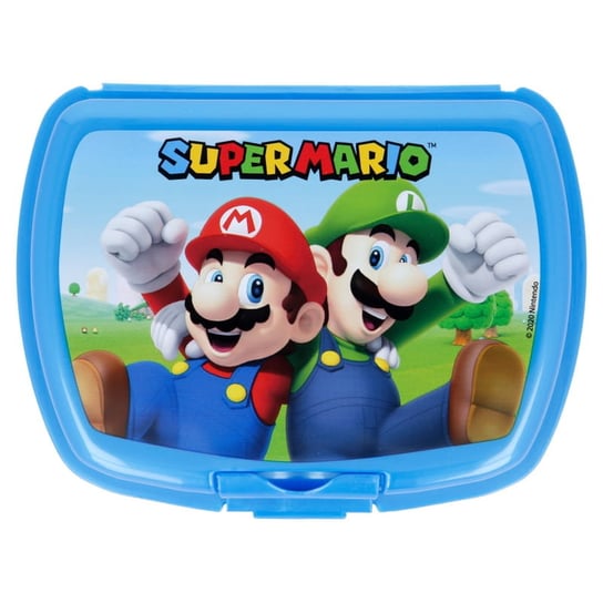 Pudełko śniadaniowe lunchbox Mario i Luigi - Super Mario Bros Storline