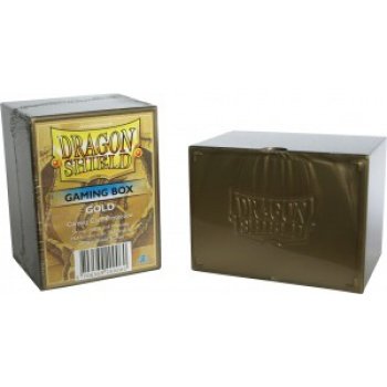 Pudełko STRONGBOX na karty Pokemon MtG Magic Złote Dragon Shield Dragon Shield