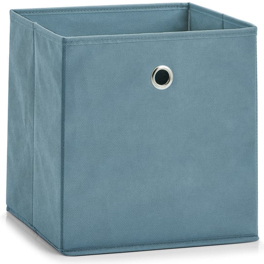 Pudełko tekstylne, ZELLER, 28x28x28 cm, niebieskie Zeller